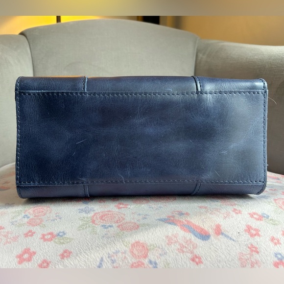 Portland Leather Cowboy Blue Classic/Small Lola - Picture 3 of 7